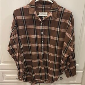 The Great plaid blouse